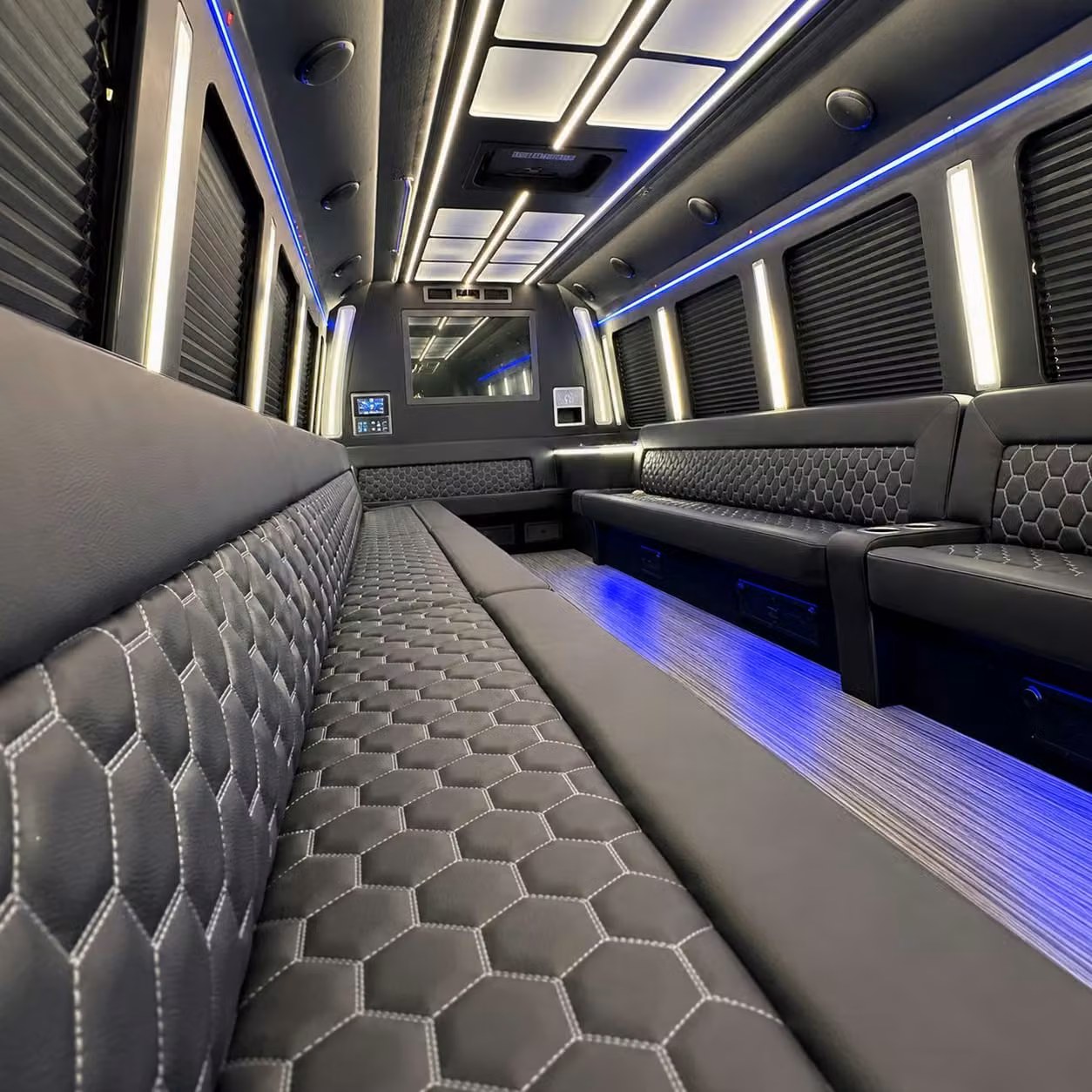 party bus interior