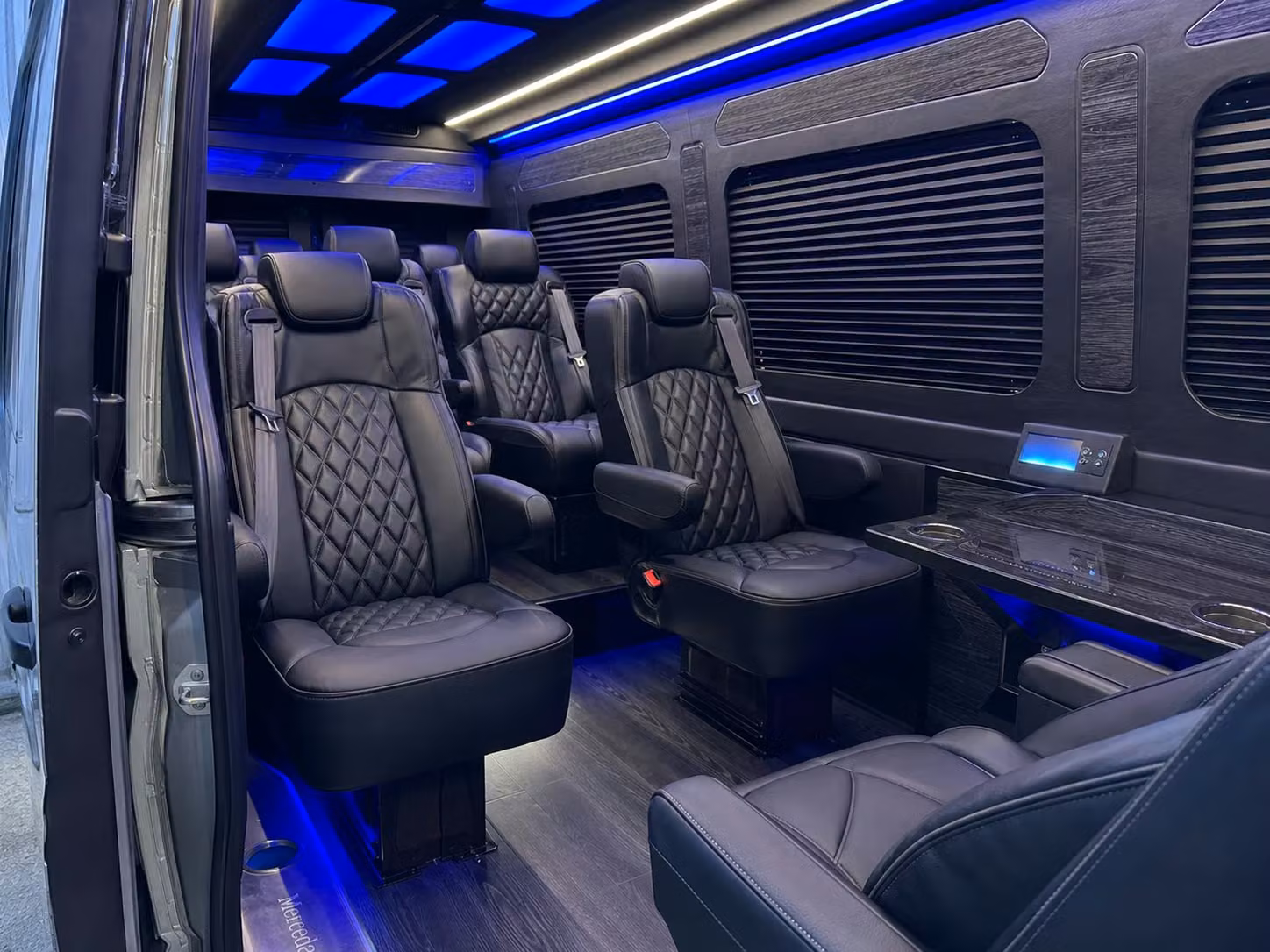 sprinter van transportation for groups and events across west palm beach